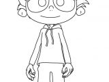 Coloriage Angelo La Débrouille Coloriage Angelo La Debrouille sourire Jecolorie