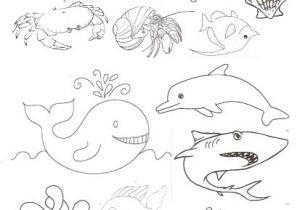 Coloriage Animaux De La Mer En Ligne Coloriage Animaux Marins