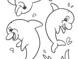 Coloriage Animaux De La Mer En Ligne Dolphins Coloring Page