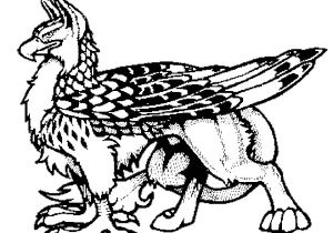 Coloriage Animaux Fantastiques à Imprimer Gratuit Chimère Personnages – Coloriages à Imprimer
