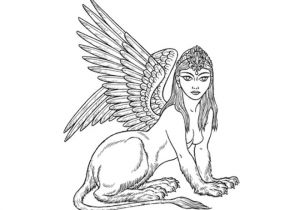 Coloriage Animaux Fantastiques à Imprimer Gratuit Coloriage Fantastique Créature Dessin Gratuit à Imprimer