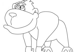 Coloriage Animaux Gorille 40 Dessins De Coloriage Gorille   Imprimer
