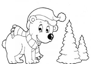 Coloriage Animaux Polaires Imprimer Dessin Dours Polaire Imprimer