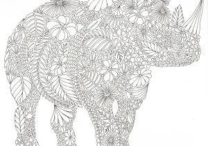 Coloriage Animaux Sauvages Difficile Animaux Fantastiques Coloring Pages Pinterest