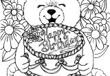 Coloriage Anniversaire Pour Adulte Anniversaire 1 Coloriage Anniversaire Coloriages Pour