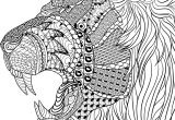Coloriage Anti Stress Adulte A Imprimer Coloriage Lion Adulte Anti Stress Dessin