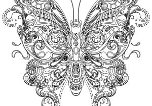 Coloriage Anti Stress Papillon à Imprimer Coloriage Papillon Tr¨s Difficile   Imprimer