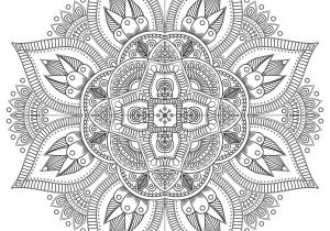 Coloriage Anti Stress Zen Mandala Zen Antistress 8 M&alas Adult Coloring Pages