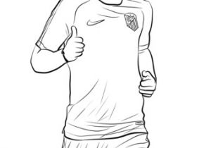 Coloriage Antoine Griezmann Coloriage Antoine Griezmann