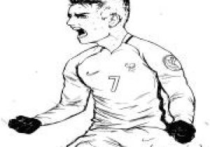 Coloriage Antoine Griezmann Coloriage Joueur De Foot Neymar Jr Psg Dessin