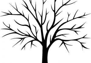 Coloriage Arbre Sans Feuille Automne Page 5