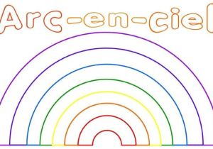 Coloriage Arc En Ciel à Imprimer Coloriage ☆ Anniversaire Arc En Ciel Pinterest