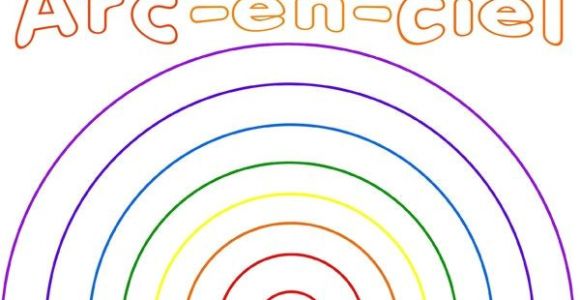 Coloriage Arc En Ciel à Imprimer Coloriage ☆ Anniversaire Arc En Ciel Pinterest