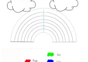 Coloriage Arc En Ciel à Imprimer Coloriage Les Couleurs De L Arc En Ciel Momes