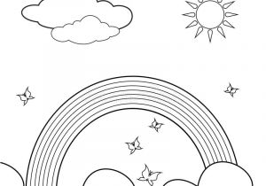 Coloriage Arc En Ciel à Imprimer Livre De Coloriage Arc En Ciel Illustration De Vecteur