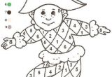 Coloriage Arlequin Maternelle Gabarit Coloriage Magique Arlequin