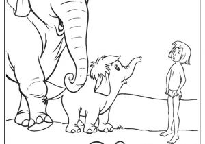 Coloriage as De La Jungle Coloriages Du Livre De La Jungle De Walt Disney Colonel Hathi Disney