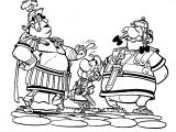 Coloriage astérix Et Obélix Et Les Romains Image asterix Et Obelix A Imprimer En Couleur