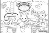 Coloriage Au Numéro 51 Best Calico Critters Coloring Pages Images On Pinterest