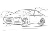 Coloriage Audi R8 Coloriage Audi A6