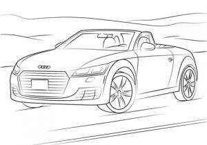 Coloriage Audi R8 Coloriage Audi Tt
