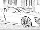 Coloriage Audi R8 Coloriages   Imprimer Audi Numéro