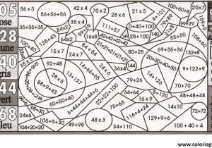 Coloriage Avec Calcul à Imprimer Coloriage Magique Ce2 Gros Calculs Dessin