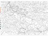 Coloriage Avec Code Couleur Difficile Dessin Difficile En Couleur Coloriage Magique Tres
