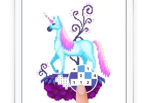 Coloriage Avec Numéro Couleur Pixel Art Couleur Par Numéro Iappstop