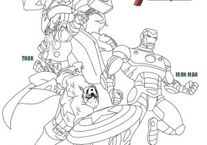 Coloriage Avenger Coloriage Les Avengers   Colorier