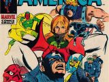 Coloriage Avengers Captain America Captain Marvel Gene Colan
