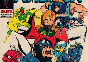 Coloriage Avengers Captain America Captain Marvel Gene Colan