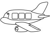 Coloriage Avion à Réaction Coloriage Avion A Reaction