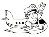 Coloriage Avion à Réaction Image Davion A Colorier