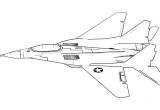 Coloriage Avion De Chasse Rafale Coloriage Avion Militaire