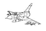 Coloriage Avion De Chasse Rafale Sélection De Dessins De Coloriage Avion   Imprimer Sur Laguerche