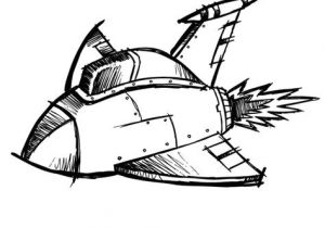 Coloriage Avion De Guerre Coloriage Pour Enfant D Un Avion De Chasse