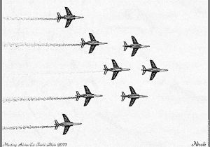 Coloriage Avion Patrouille De France Coloriage La Patrouille De France La Ferte Alais   Imprimer Pour Les