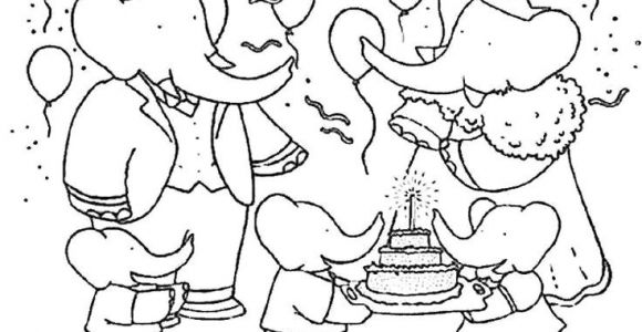 Coloriage Babar à Imprimer Gratuit 10 Best Babar Coloring Page Images On Pinterest