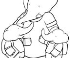 Coloriage Babar à Imprimer Gratuit 10 Best Babar Coloring Page Images On Pinterest