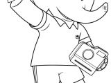 Coloriage Babar Et Badou Dessins Gratuits   Colorier Coloriage Babar   Imprimer