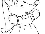 Coloriage Babar Gratuit Babar 20 Dessins Animés – Coloriages   Imprimer