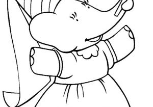 Coloriage Babar Gratuit Babar 20 Dessins Animés – Coloriages   Imprimer