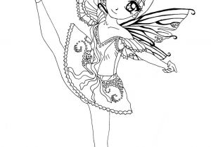 Coloriage Ballerina Disney Fairy Of the Crystal Fountain by Licieoicviantart On