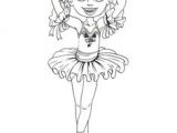 Coloriage Ballerina En Ligne Coloriage Grand Jeté Danseuse   Colorier