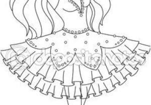Coloriage Ballerina En Ligne Página De Bailarina Para Colorir — Ilustra§£o De Stock