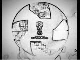 Coloriage Ballon De Foot Coupe Du Monde Ment Dessiner Le Ballon De La Coupe Du Monde 2018