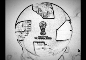 Coloriage Ballon De Foot Coupe Du Monde Ment Dessiner Le Ballon De La Coupe Du Monde 2018