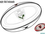 Coloriage Ballon De Rugby Gratuit Coloriage Enfant Rugbyman France