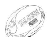 Coloriage Ballon De Rugby Gratuit Coloriage Enfant Rugbyman France